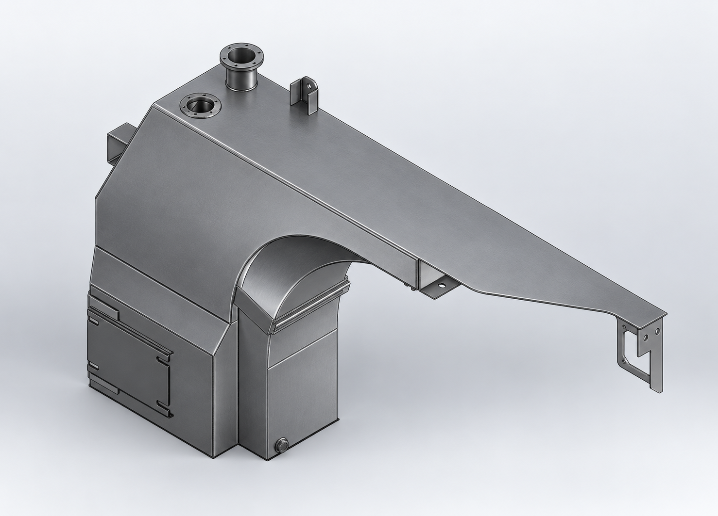 Dieseltank – CAD-Konstruktion